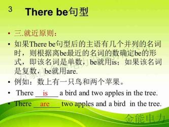 详解There Be句型，用法、变化与实例