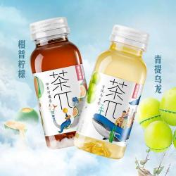 茶兀：农夫山泉推出的茶饮料，品味与现代感并存