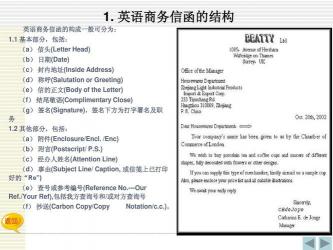 英文信格式：一步步教你写出地道的商务与私人信件